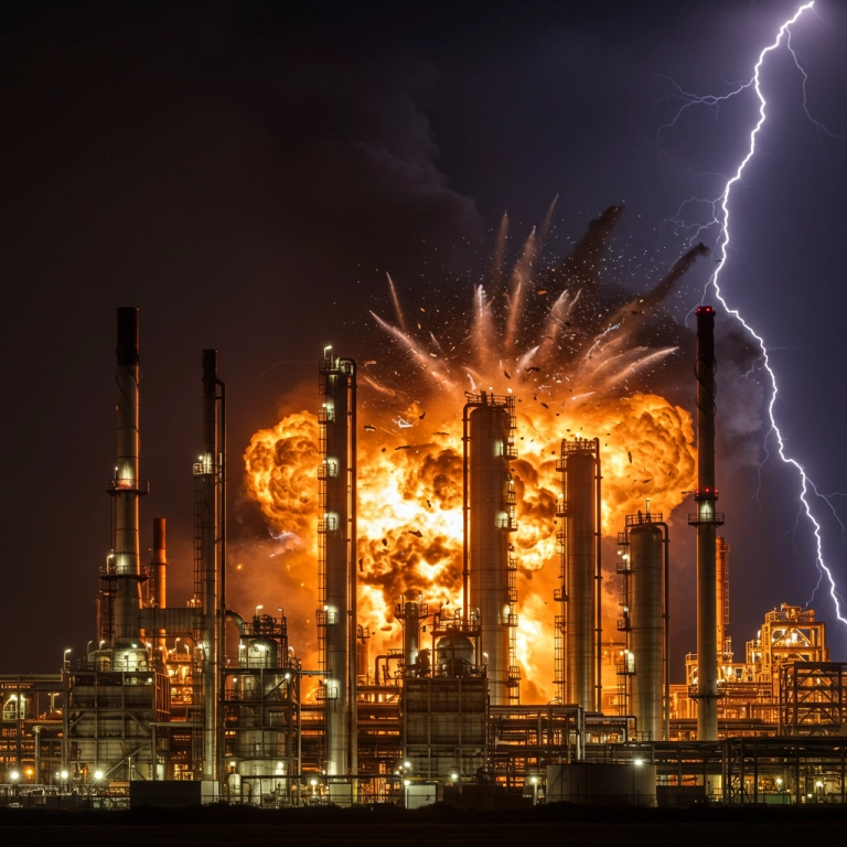 Ledakan Kilang Minyak