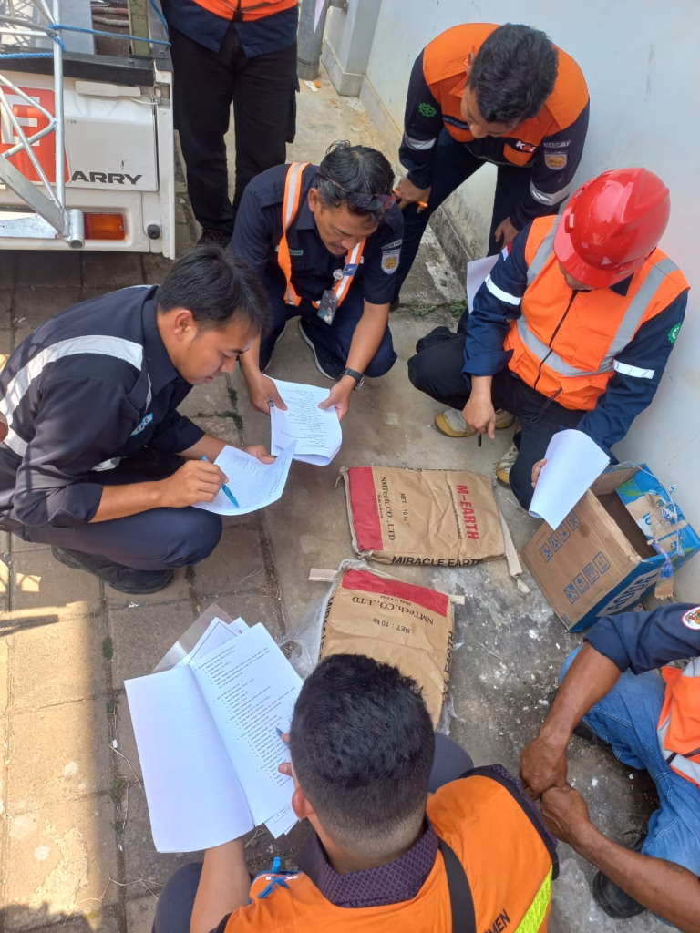 Material Check of M-Earth