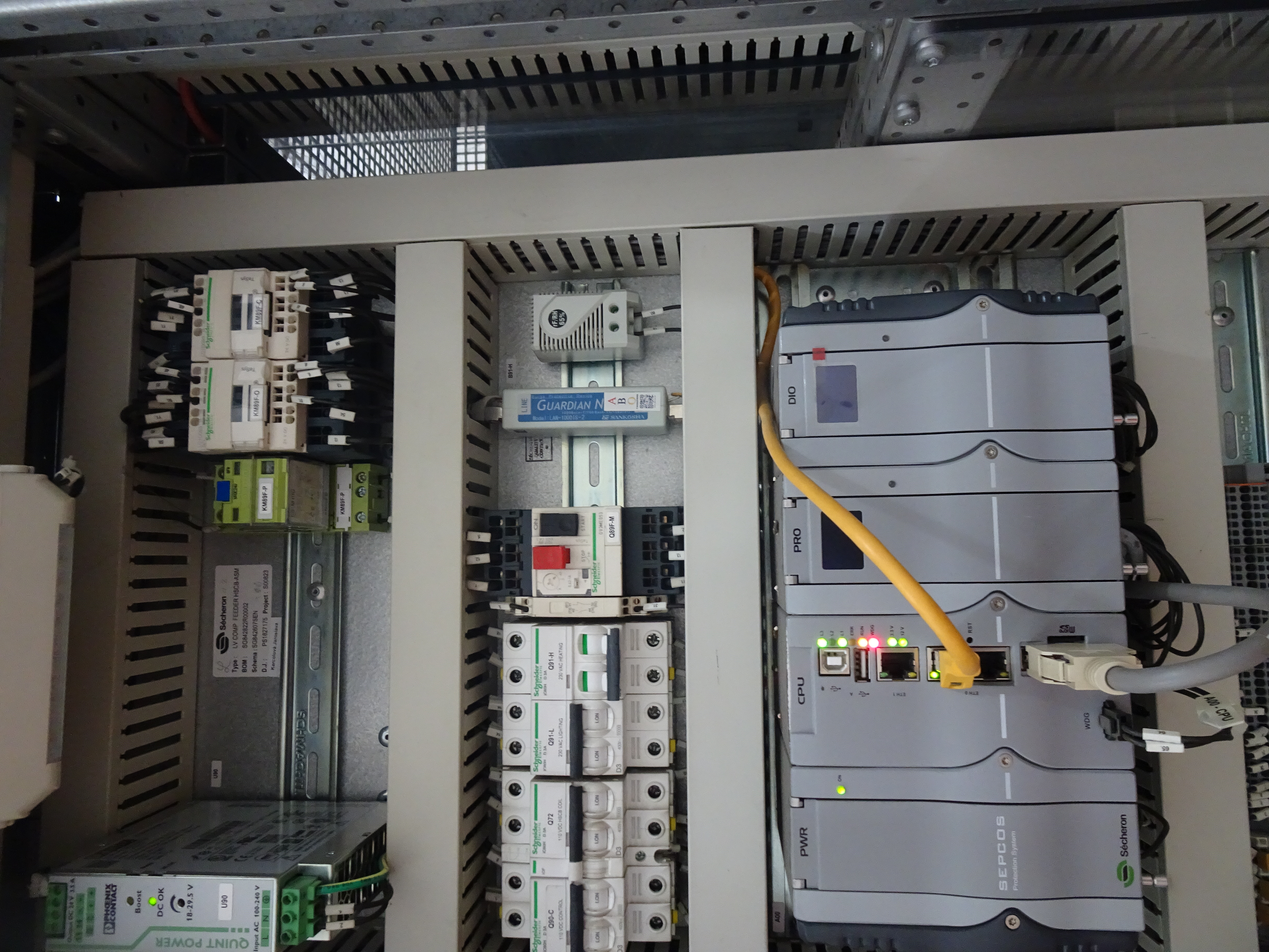 installed LAN1000IS-2 without grounding