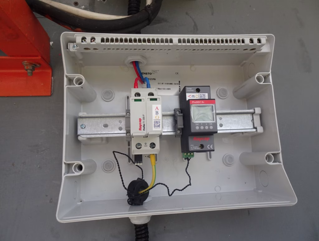 PROTEC T1 1+1 INSTALLED FOR OB-LIGHT